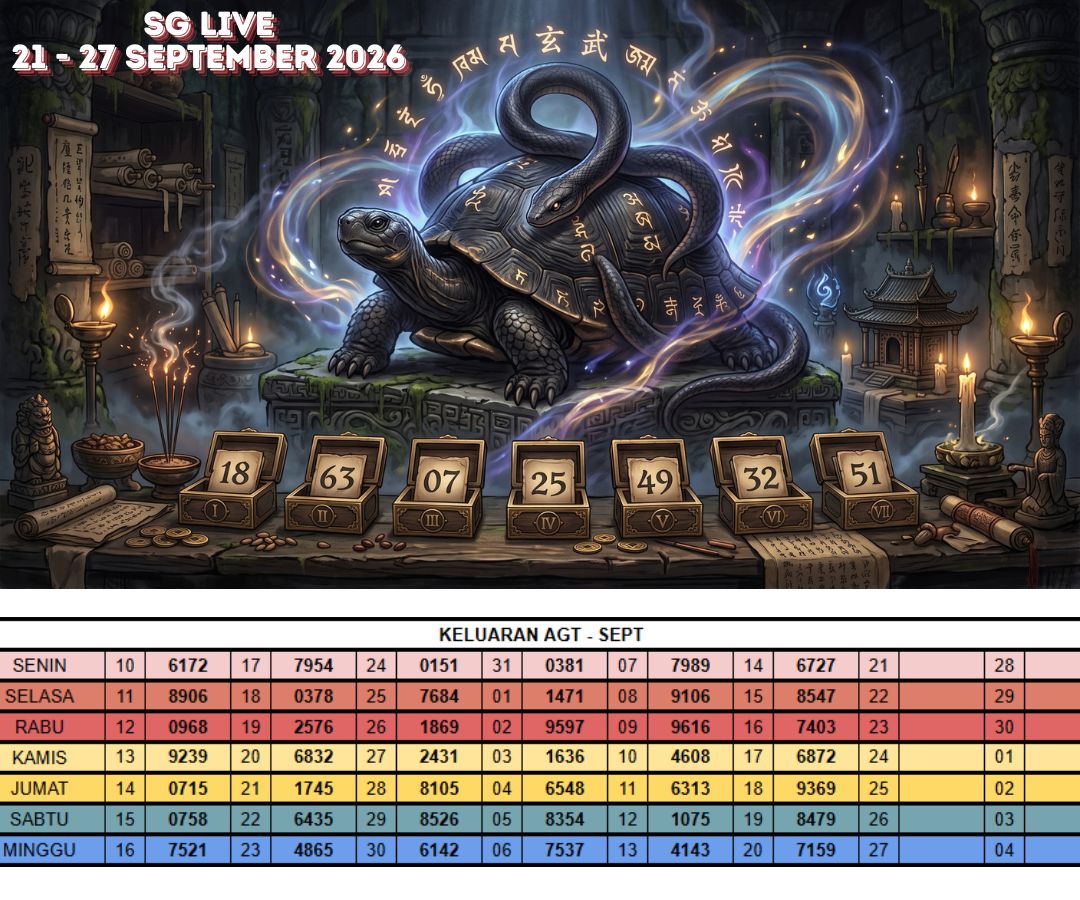 SG LIVE 21 - 27 SEPTEMBER 2026